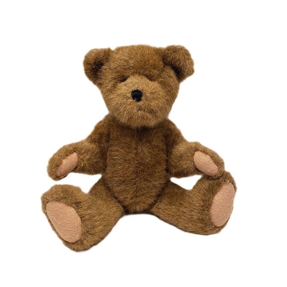 Boyds Bears Plush Brown 12" Tall Long Fully Jointed Posable Vintage - Picture 2 of 8